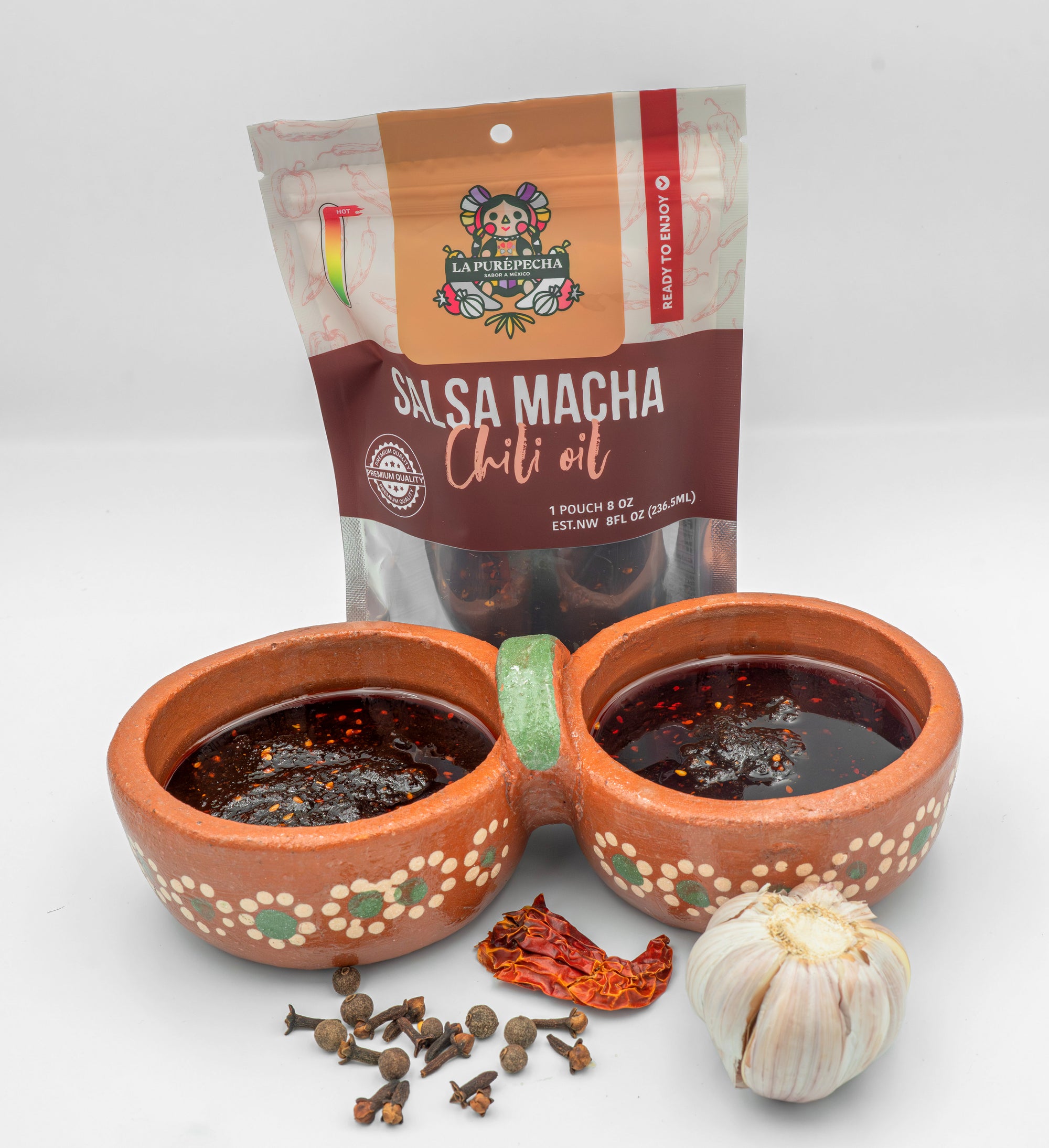 SALSA MACHA READY-TO-ENJOY (1 – 8 OZ. POUCH)