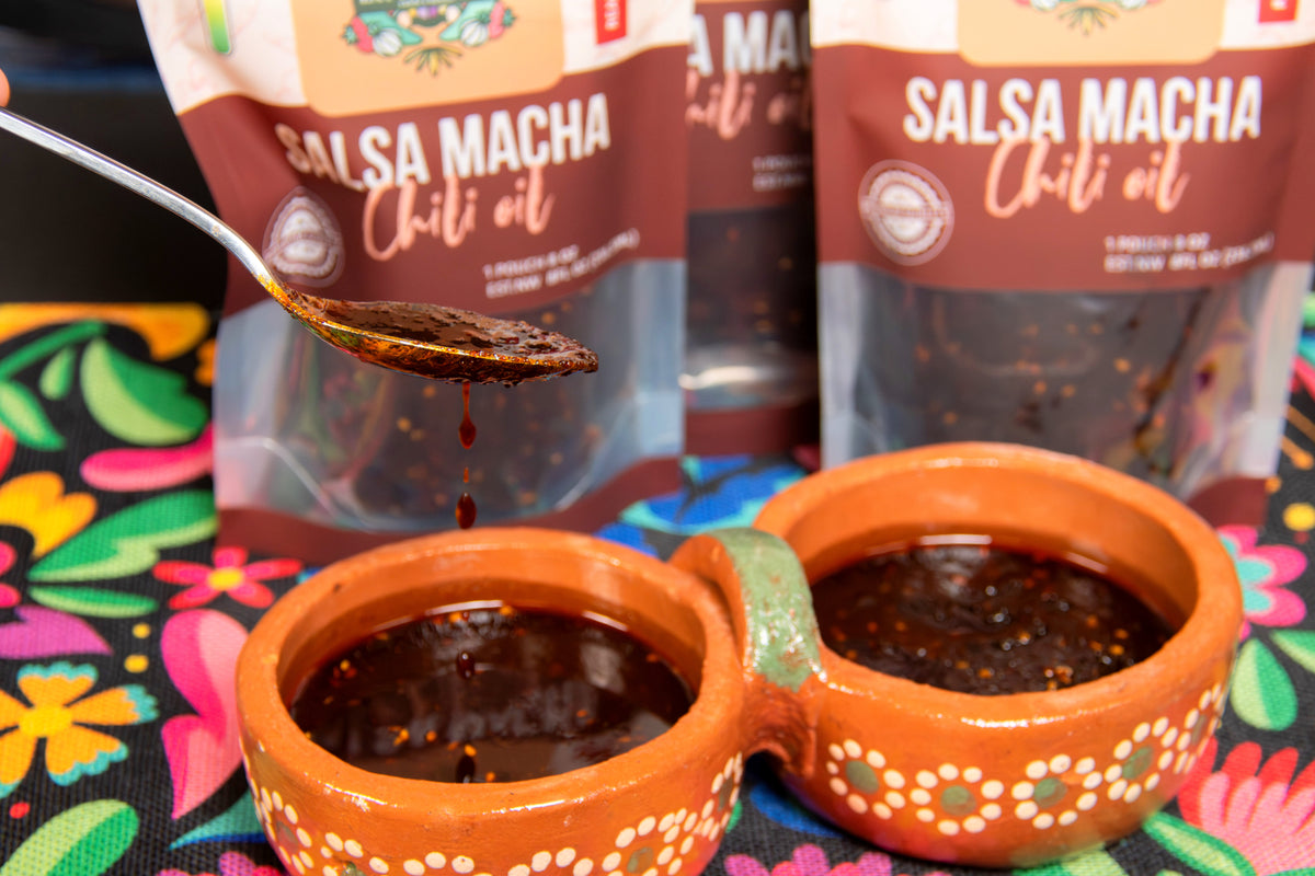 Salsa Macha - Chili Oil (8 oz. Pouch)