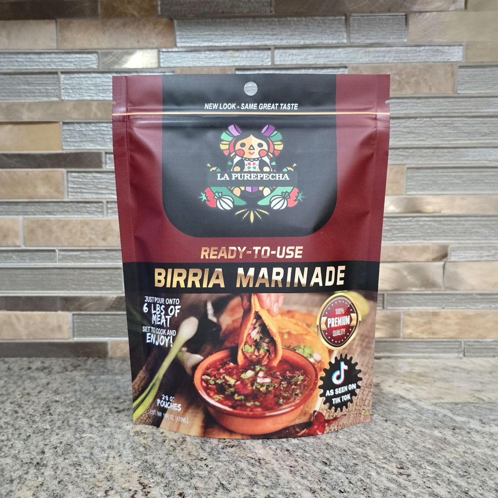 BIRRIA MARINADE READY-TO-USE (2 – 8 OZ. POUCHES)
