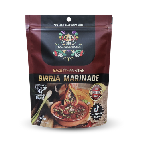 BIRRIA MARINADE READY-TO-USE (2 – 8 OZ. POUCHES)