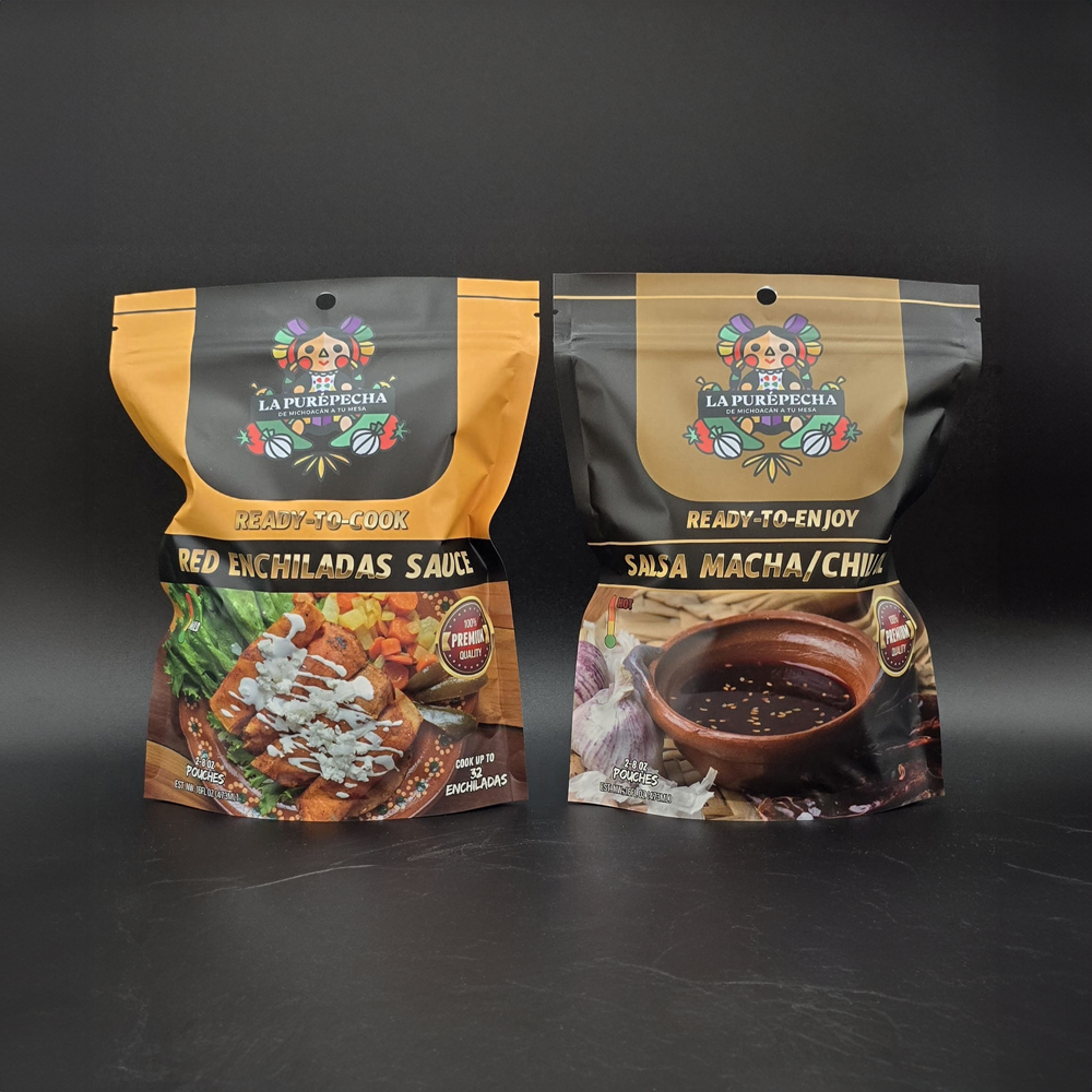 ENCHILADA SAUCE + SALSA MACHA BUNDLE READY-TO-USE (4 – 8 OZ. POUCHES)