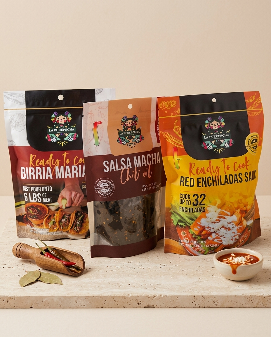 3-PACK COMBO BIRRIA,MACHA & ENCHILADAS