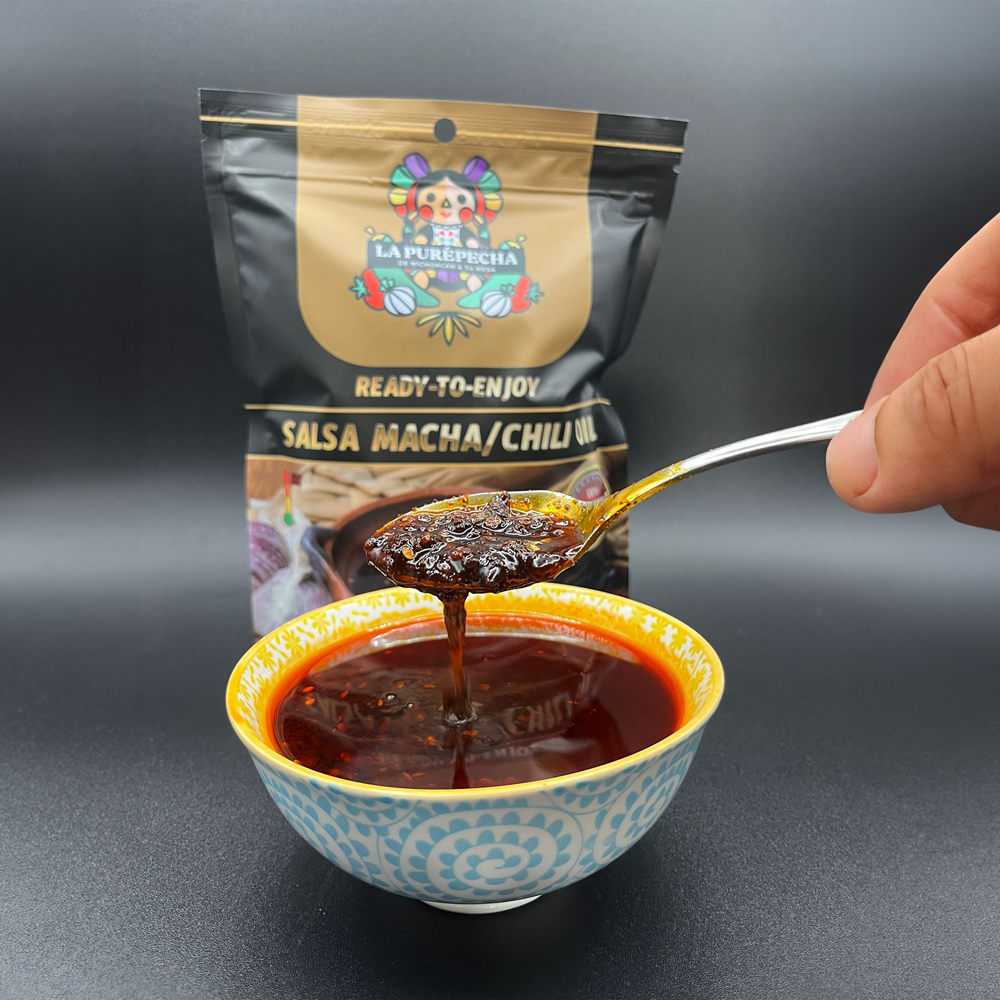 BIRRIA MARINADE + SALSA MACHA BUNDLE READY-TO-USE (4 – 8 OZ. POUCHES)